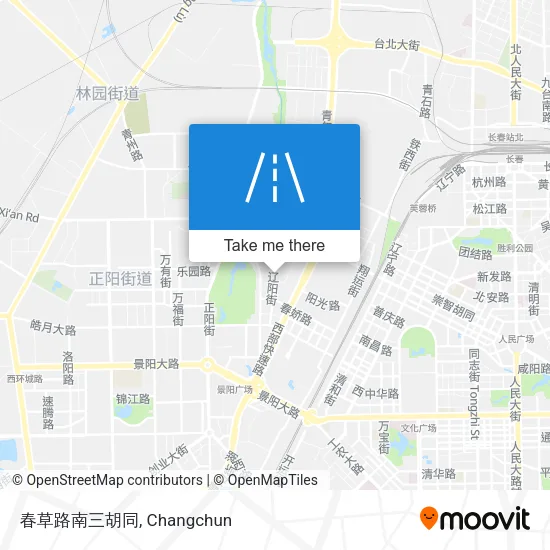 春草路南三胡同 map