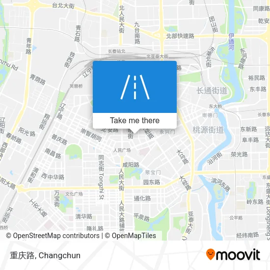 重庆路 map
