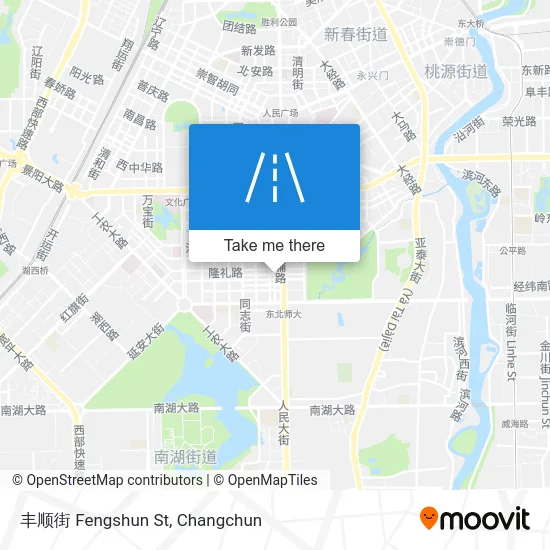 丰顺街 Fengshun St map