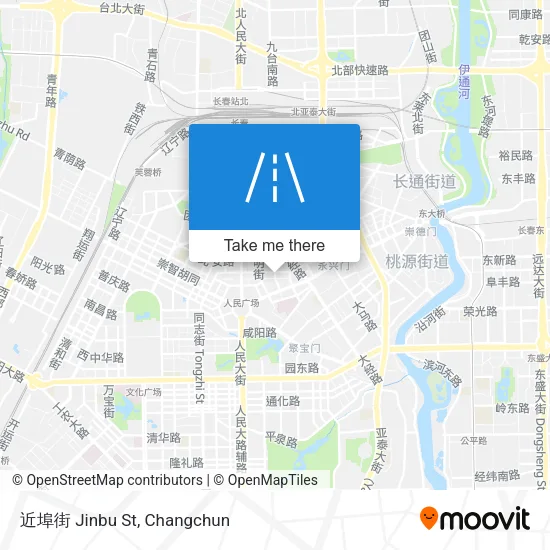 近埠街 Jinbu St map