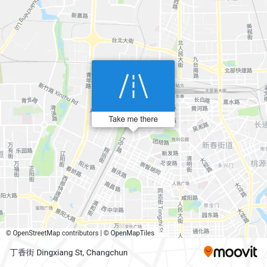 丁香街 Dingxiang St map