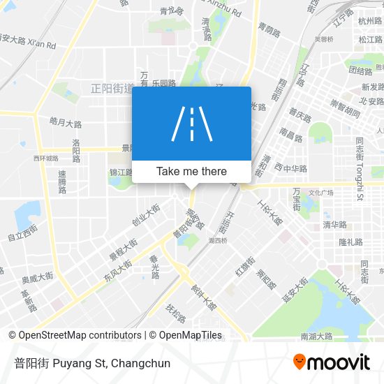 普阳街 Puyang St map