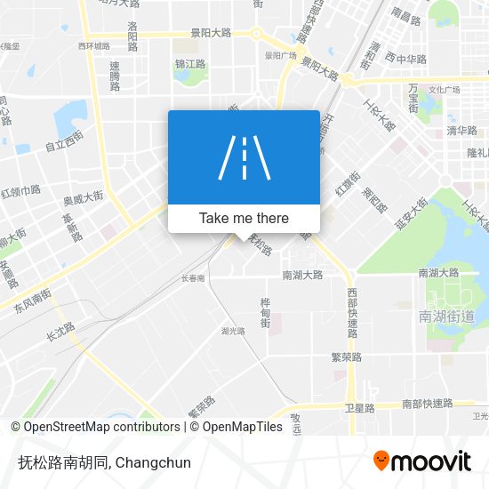 抚松路南胡同 map