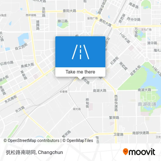 抚松路南胡同 map