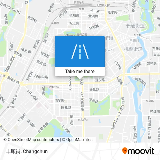 丰顺街 map
