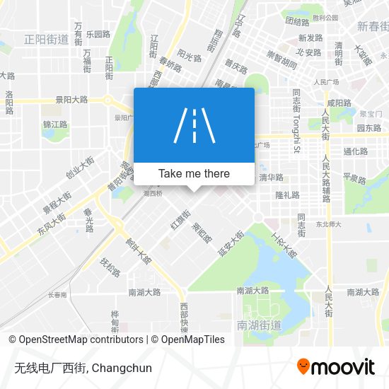 无线电厂西街 map