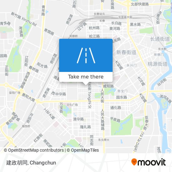 建政胡同 map