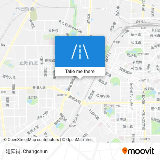 建阳街 map