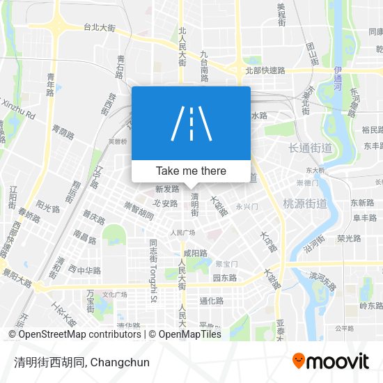 清明街西胡同 map