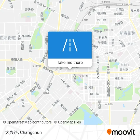 大兴路 map