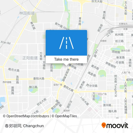 春郊胡同 map