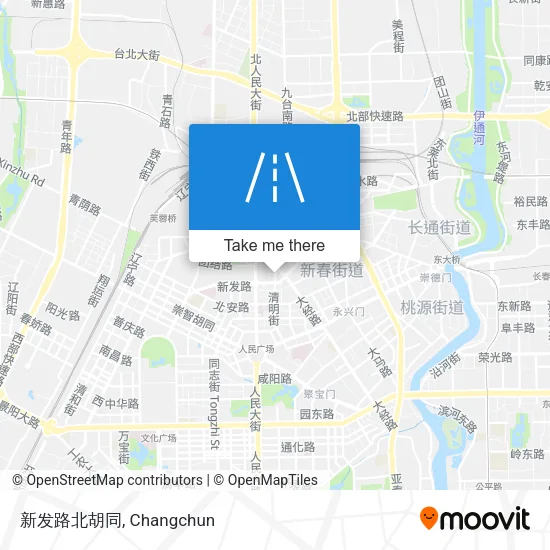 新发路北胡同 map