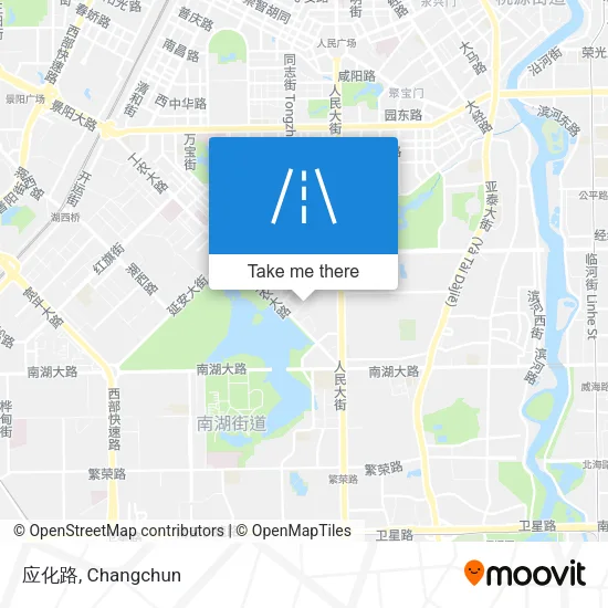 应化路 map