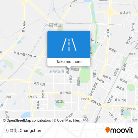 万昌街 map