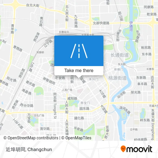 近埠胡同 map