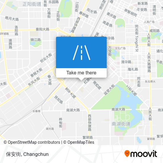 保安街 map
