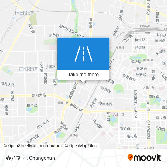 春娇胡同 map