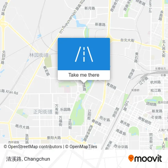 清溪路 map