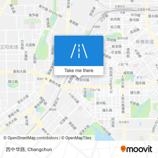 西中华路 map