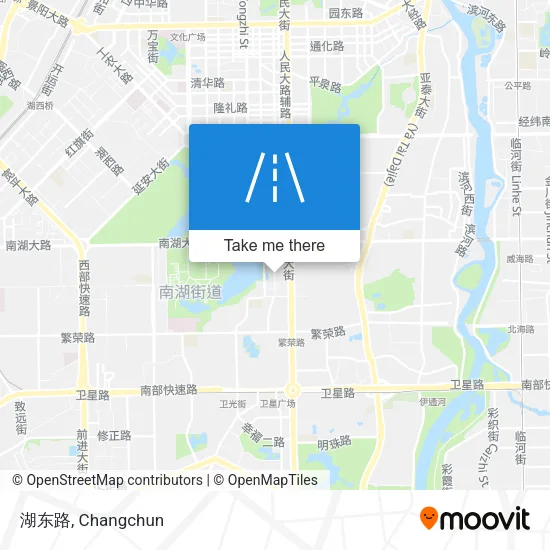 湖东路 map