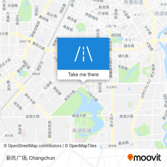 新民广场 map