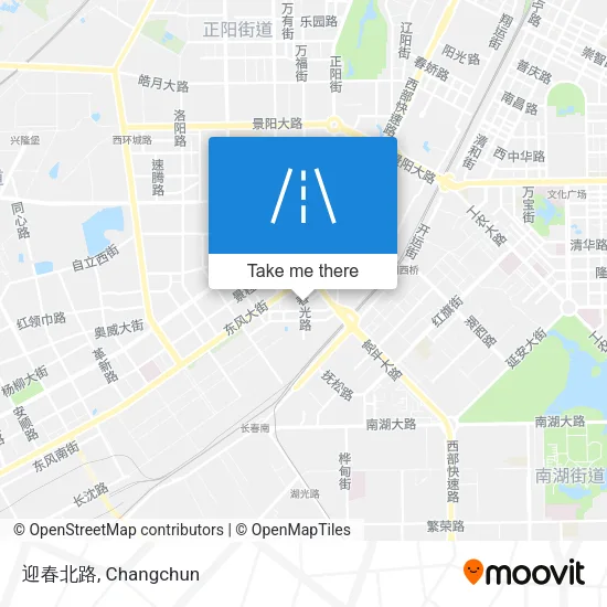 迎春北路 map