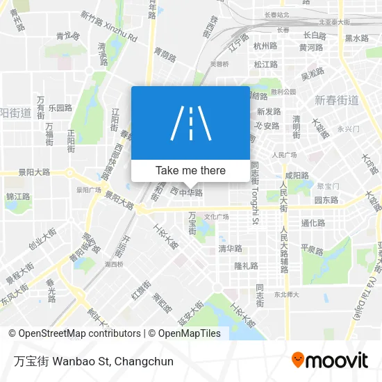 万宝街 Wanbao St map