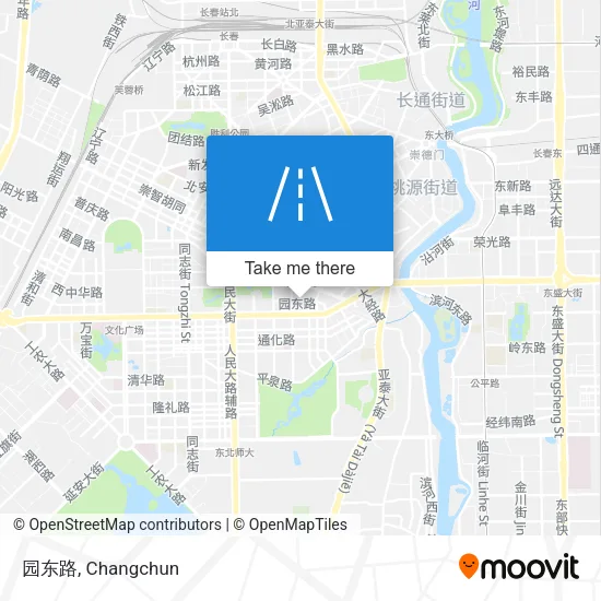 园东路 map