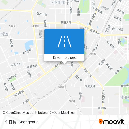 车百路 map