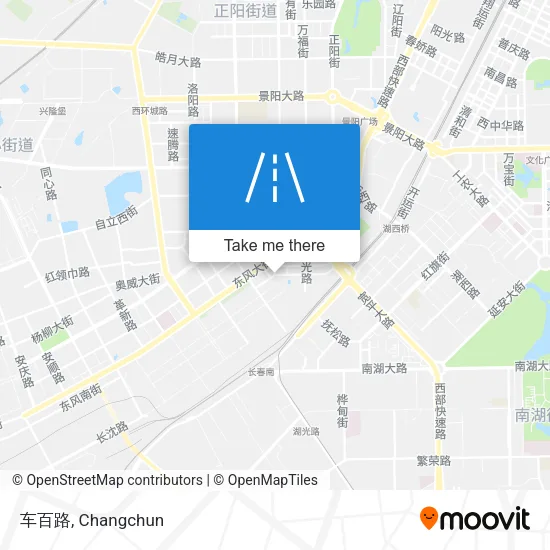 车百路 map