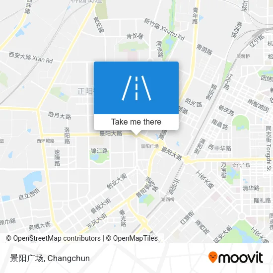景阳广场 map