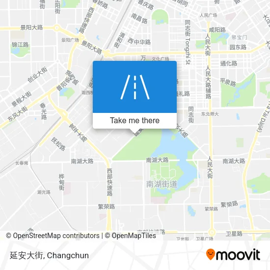 延安大街 map