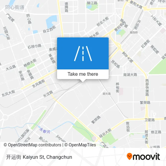 开运街 Kaiyun St map