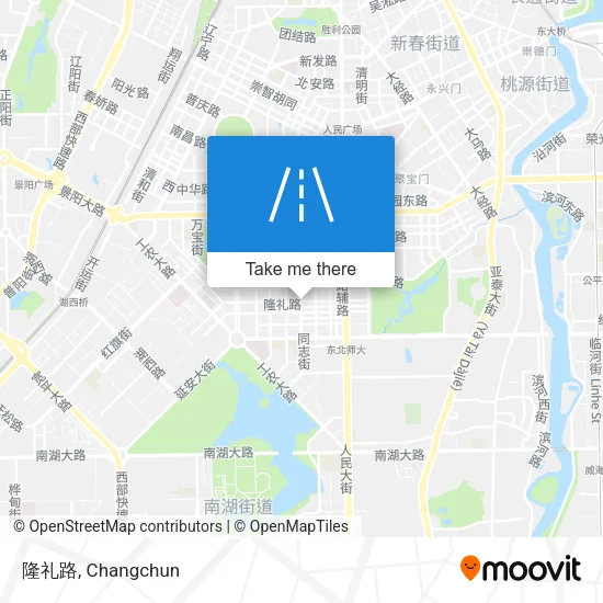 隆礼路 map