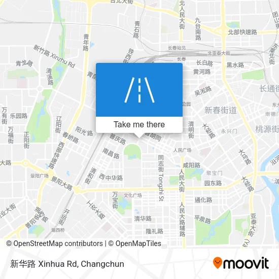 新华路 Xinhua Rd map