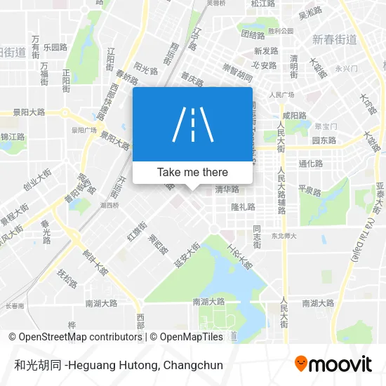 和光胡同 -Heguang Hutong map