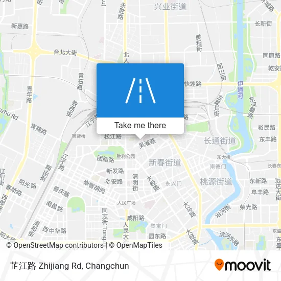 芷江路 Zhijiang Rd map