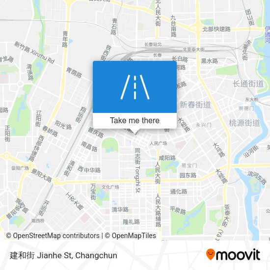 建和街 Jianhe St map