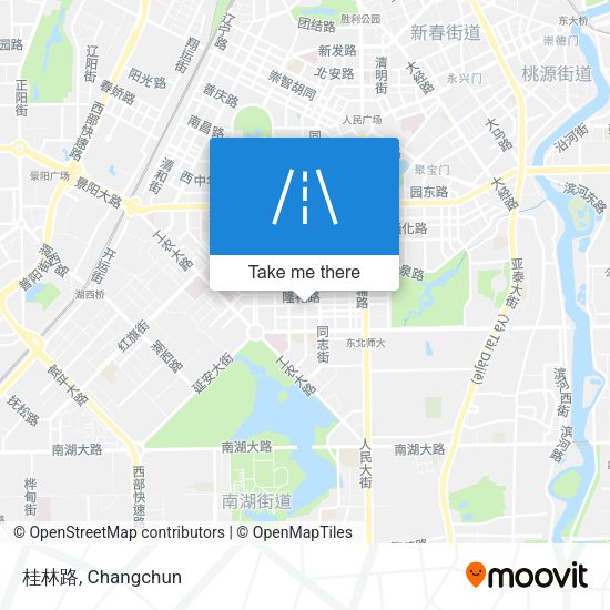 桂林路 map