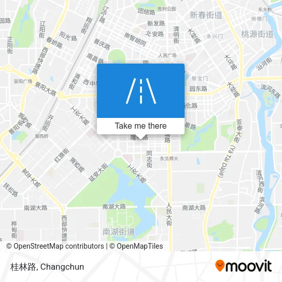 桂林路 map