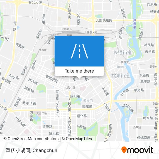 重庆小胡同 map