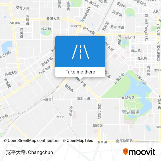 宽平大路 map