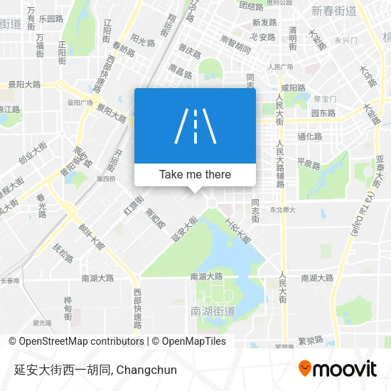 延安大街西一胡同 map