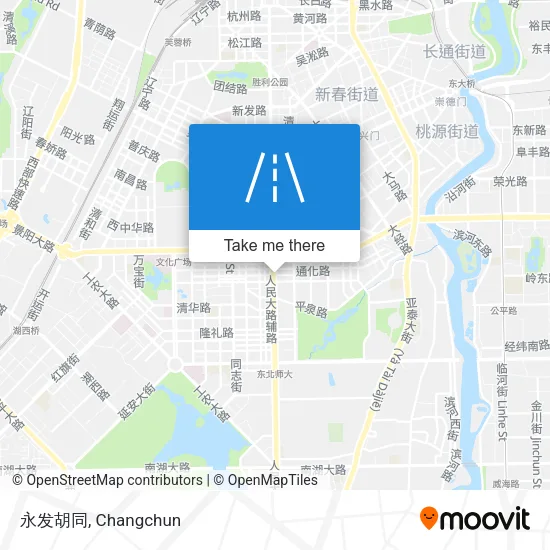 永发胡同 map