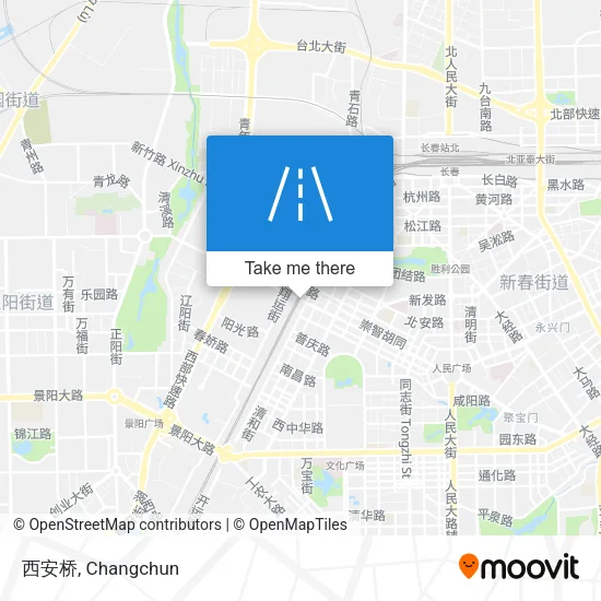 西安桥 map