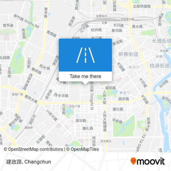建政路 map