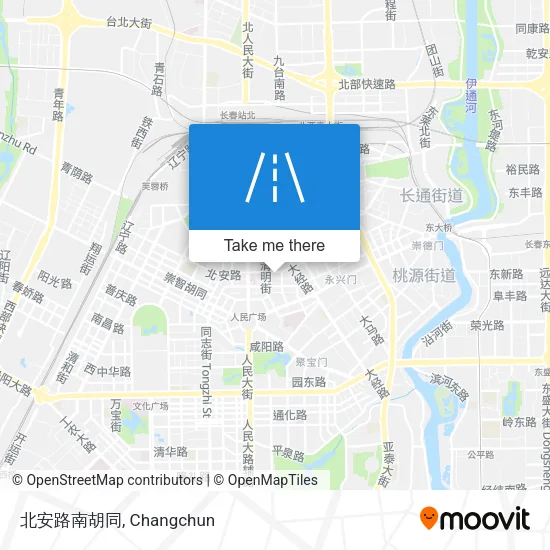 北安路南胡同 map