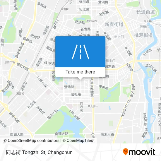 同志街 Tongzhi St map