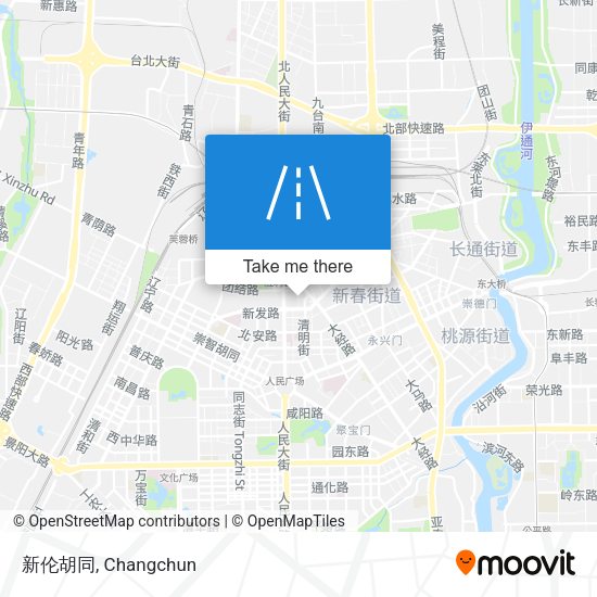 新伦胡同 map