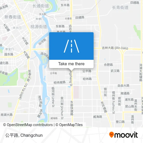 公平路 map